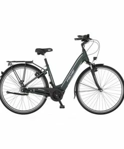 Budget 🎁 Fischer Fahrrad FISCHER E-Bike Pedelec City CITA 3.2i, Rahmenhöhe 44 Cm, 28 Zoll, Akku 418 Wh, Mittelmotor, Tiefer Einstig, Nabenschaltung, LCD Display, Grün 🛒