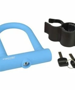 Am billigsten 🔥 Fischer Fahrrad FISCHER Bügelschloss Fashion Blau, M 😍