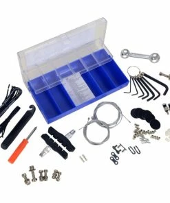 Am billigsten ⌛ FISCHER Fahrrad-Reparatur-Set 100-teilig Bestückt 🔥