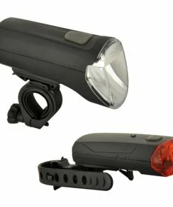 Blitzangebot 😉 Fischer Fahrrad Fischer LED-Beleuchtungs-Set, Umschaltbar Von 60/30 Auf 15 Lux 🎁