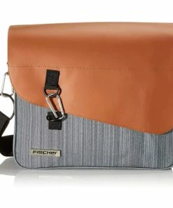 Rabatt 😍 FISCHER Fahrrad-Gepäckträgertasche Business Hellbraun 😀