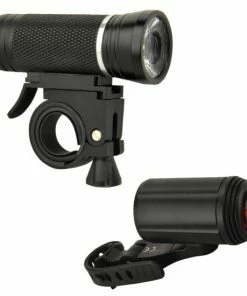 Billig 🎁 FISCHER Fahrrad-LED-Beleuchtungs-Set ALU 30/15 Lux 💯