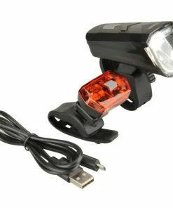 Rabatt 👍 FISCHER Fahrrad-LED-Beleuchtungs-Set 30/15 Lux StVZO Zugelassen 🔥