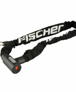 Neu 😀 Fischer Fahrrad Fischer Kettenschloss 900 X 5 Mm, Farbe Schwarz 👏