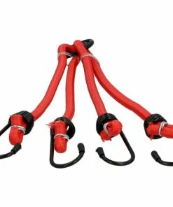 Aktion 🌟 FISCHER Fahrrad-Spanngurt 4-armig Länge: 500 Mm Rot 😍