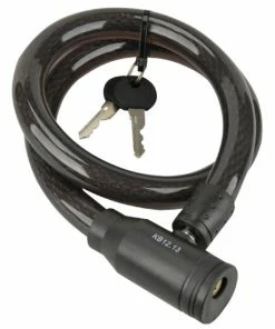 Auslauf ❤️ Fischer Fahrrad FISCHER Kabel-Fahrradschloss Länge: 800 Mm Schwarz 😀