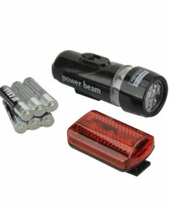 Budget 🛒 Fischer Fahrrad Fischer Freizeitleuchte Front- U. Rücklicht O. Halter 😍