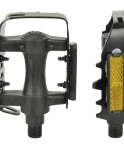 Billig ⭐ Fischer Fahrrad Fischer Pedale Mountainbike Mit Reflektoren Alu Schwarz ❤️