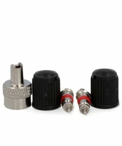 Aktion 🧨 FISCHER Fahrrad-Ventil-Set Auto 5-teilig ❤️