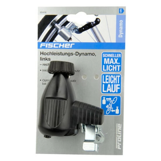 Blitzangebot 🤩 Fischer Fahrrad Hochleistungs-Dynamo Links 6 Volt, 3 Watt Mit Überspannungsschutz 🌟 – Bild 5