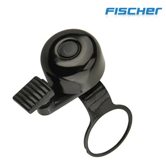 Bester Verkauf 🎉 FISCHER Fahrradlenker-Klingel Mini Schwarz 🧨 – Bild 2