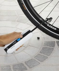Besorgen ⌛ Fischer Fahrrad FISCHER Akku-Kompressor Mit Powerbank Und LED-Taschenlampe 🎉
