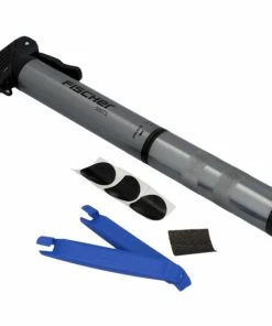 Angebote 🔔 Fischer Fahrrad FISCHER Mini-Fahrrad-Luftpumpe ALU Inkl. Flickbox 😍