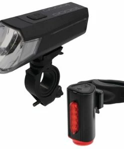 Bestpreis ✨ Fischer Fahrrad FISCHER Akku-USB-LED Beleuchtungs-Set TWIN 80 Lux 💯