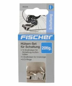 Brandneu 👍 Fischer Fahrrad Sicherungshülsenset Für Schaltungen, 20 Tlg. 🎉