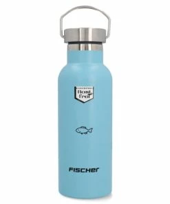 Billig 🔥 FISCHER Fahrrad-Trinkflasche Boy Edelstahl Blau 🛒