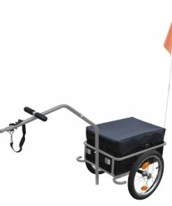 Brandneu 🔔 Fischer Fahrrad Lastenanhänger Profi Plus III, Fahrradanhänger ❤️