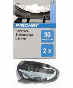 Auslauf 🤩 Fischer Fahrrad Fahrrad Sicherungsband 2er Set - Anzahl: 1x 🌟