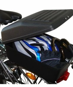 Rabatt 😀 FISCHER Fahrrad Gepäckbox Abschließbar Volumen: 11 Liter Schwarz (ohne Inhalt) 🤩