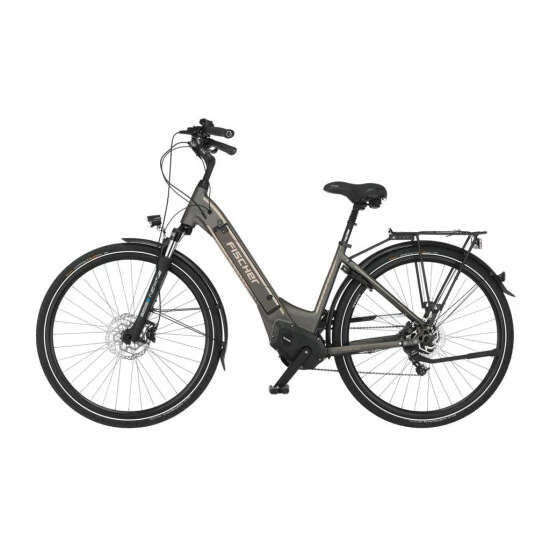 Blitzangebot 🎁 Fischer Fahrrad FISCHER E-Bike Pedelec City CITA 6.0i, Rahmenhöhe 44 Cm, 28 Zoll, Akku 504 Wh, Mittelmotor, Tiefer Einstieg, Kettenschaltung, Brose Display, Grau ❤️ – Bild 2