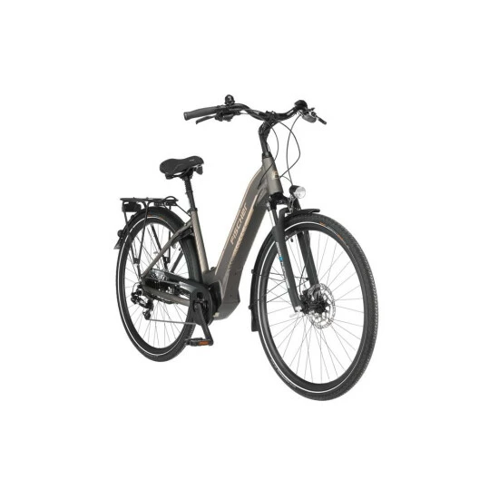 Blitzangebot 🎁 Fischer Fahrrad FISCHER E-Bike Pedelec City CITA 6.0i, Rahmenhöhe 44 Cm, 28 Zoll, Akku 504 Wh, Mittelmotor, Tiefer Einstieg, Kettenschaltung, Brose Display, Grau ❤️ – Bild 3