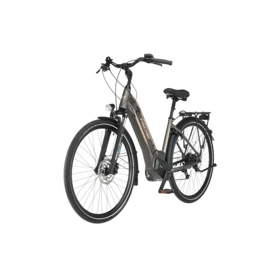 Blitzangebot 🎁 Fischer Fahrrad FISCHER E-Bike Pedelec City CITA 6.0i, Rahmenhöhe 44 Cm, 28 Zoll, Akku 504 Wh, Mittelmotor, Tiefer Einstieg, Kettenschaltung, Brose Display, Grau ❤️ – Bild 4