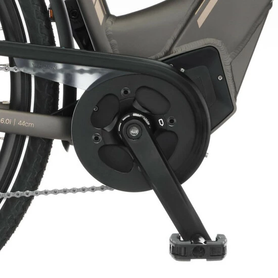 Blitzangebot 🎁 Fischer Fahrrad FISCHER E-Bike Pedelec City CITA 6.0i, Rahmenhöhe 44 Cm, 28 Zoll, Akku 504 Wh, Mittelmotor, Tiefer Einstieg, Kettenschaltung, Brose Display, Grau ❤️ – Bild 7