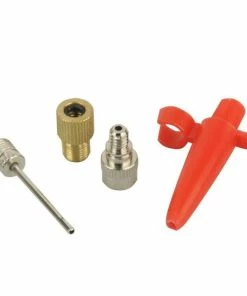 Neu 🎁 FISCHER Fahrrad-Luftpumpen-Adapter-Set 4-teilig 🌟