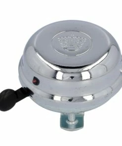 Neu 🥰 FISCHER Fahrradlenker-Klingel Chrom Silber ✨